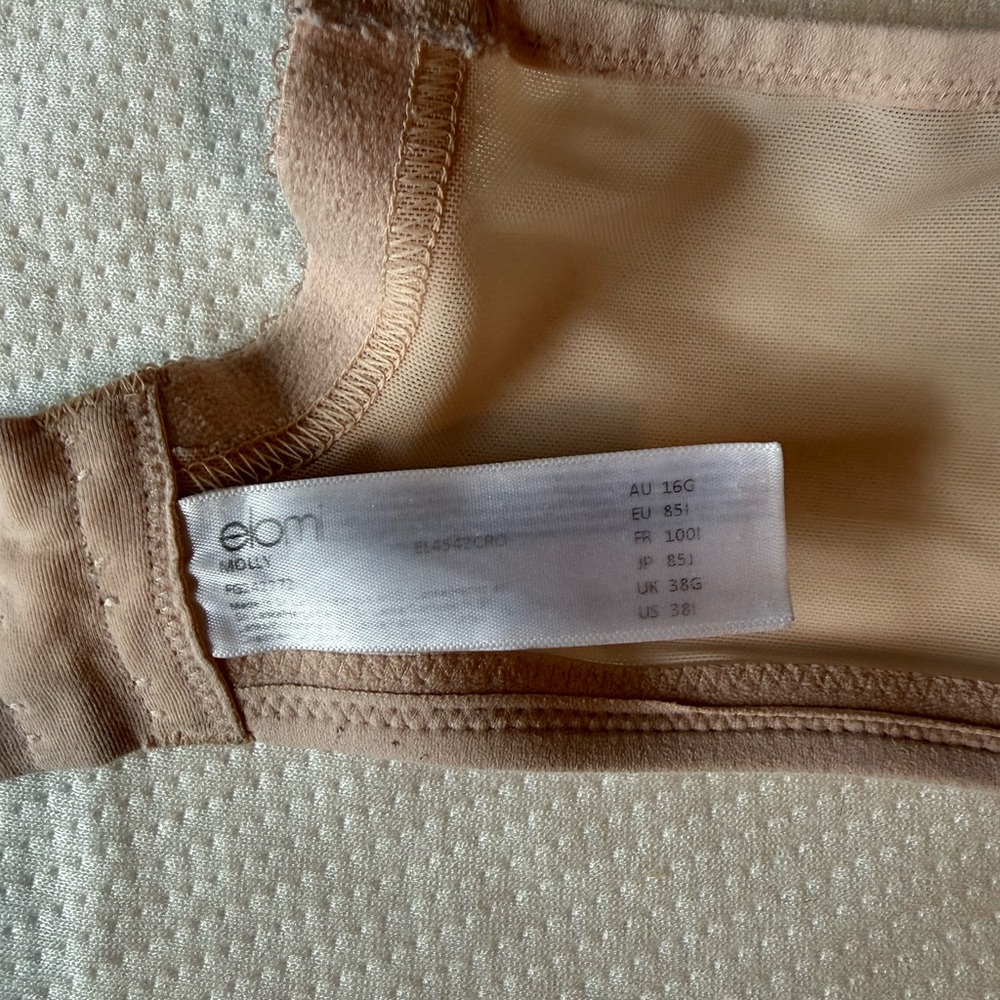 Elomi Beige/Mocha Supportive Underwire Bra